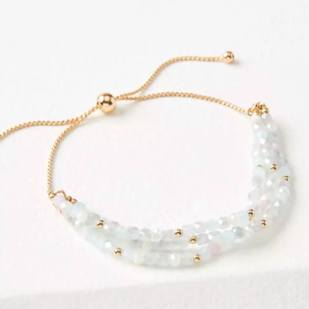 Loft - Rondelle Pull Tie Bracelet